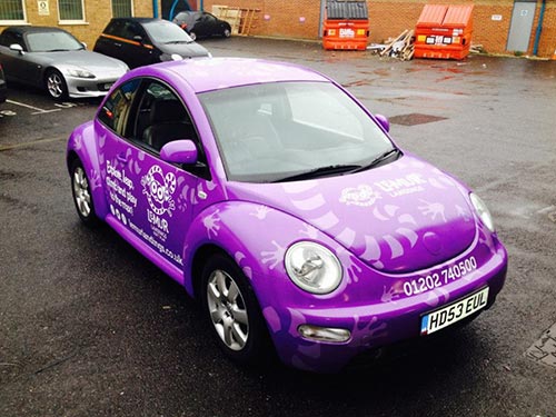 Vehicle Wrapping Cars Bournemouth and Poole